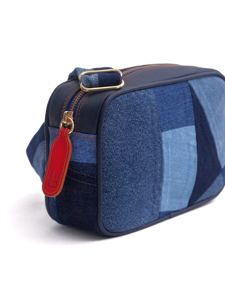 Fanny — Belt and crossbody bag Rosacandela x Milée royal blue