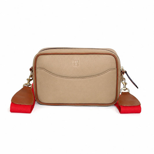 Paola Special Camera Bag palomino with camel