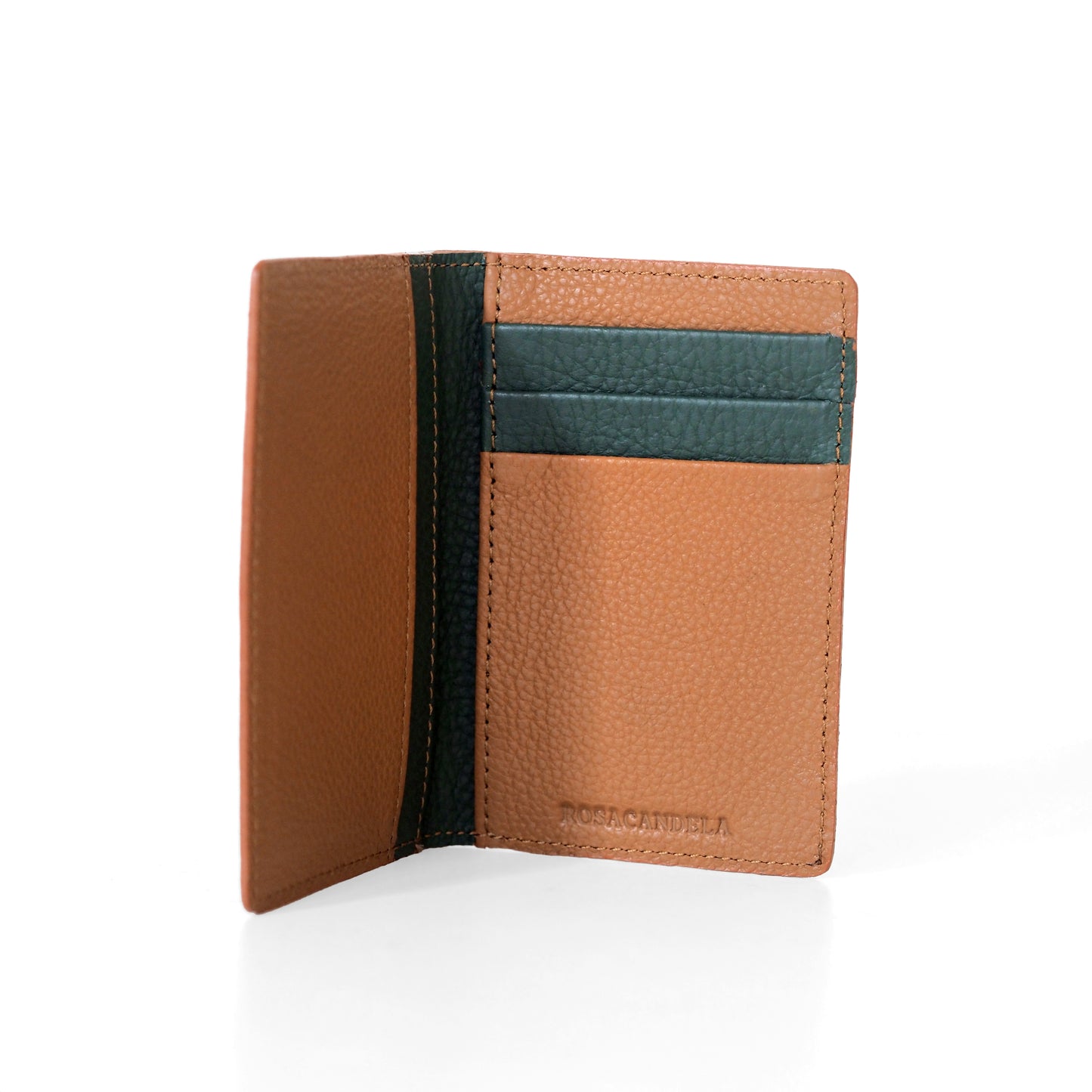 Small Wallet & Card Holder | Victoria — Rosacandela green