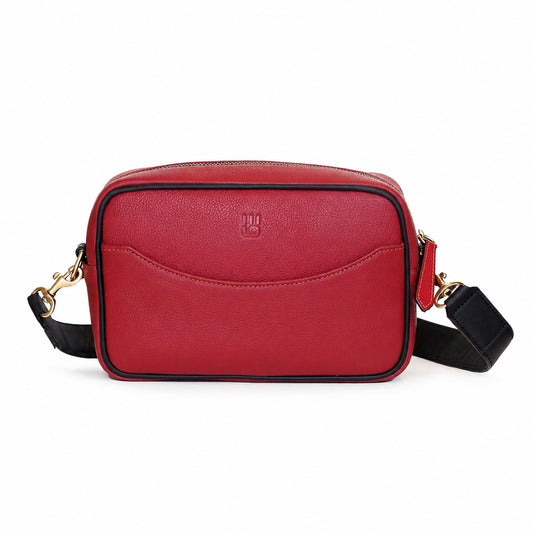 Paola Special Camera Bag red with black