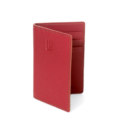 Small Wallet & Card Holder | Victoria — Rosacandela red